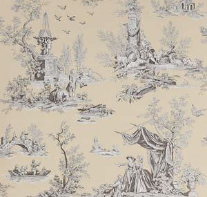 classic wallpaper / patterned / scenic