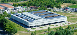 protective panel / glass / for facades / solar control