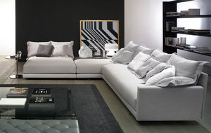 modular sofa / contemporary / fabric / 6-seater
