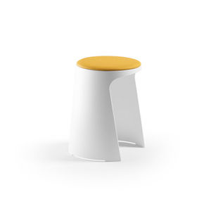 contemporary stool / fabric / polypropylene / commercial
