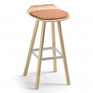 original design bar stool / fabric / oak / beech