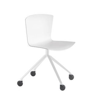contemporary office chair / on casters / star base / aluminum