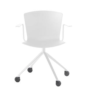 contemporary office chair / on casters / star base / with armrests