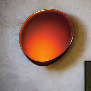 contemporary wall light / aluminum / ABS / LED
