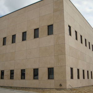 limestone cladding / natural / panel / large format