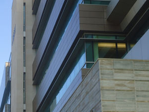 natural stone cladding / slate / matte / panel