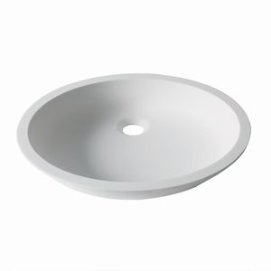 undercounter washbasin / oval / Krion® / contemporary