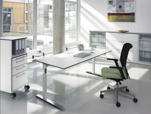 low filing cabinet / steel / contemporary