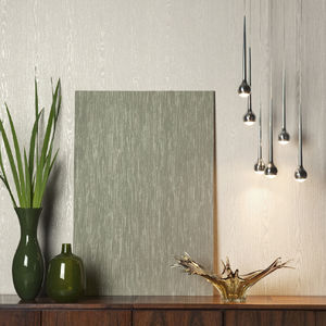 contemporary wallpaper / vegetal fiber / patterned / non-woven