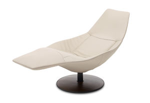 contemporary lounge chair / beech / indoor
