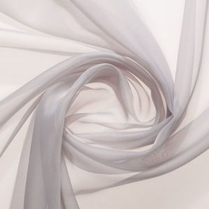 plain sheer curtain fabric / polyester / fire-rated / fire-retardant