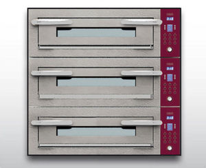 electric oven / professional / pizza / 3-chamber