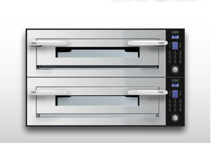 electric oven / commercial / pizza / 2-chamber