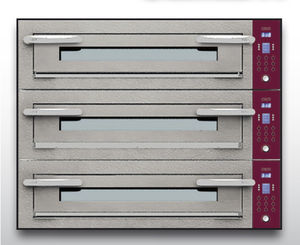 electric oven / professional / pizza / 3-chamber