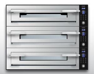 electric oven / commercial / pizza / 3-chamber