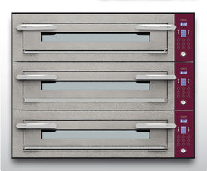 electric oven / commercial / pizza / 3-chamber