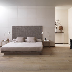 engineered parquet flooring / glued / oiled / aged