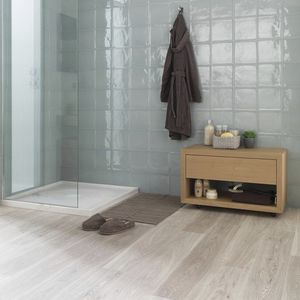 rectangular shower base / natural stone