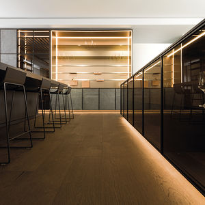 engineered parquet flooring / floating / oak / oiled