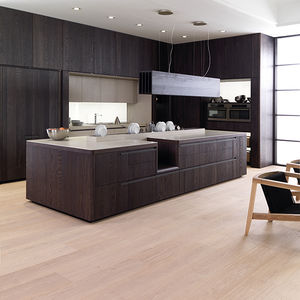 engineered parquet flooring / floating / oak / oiled