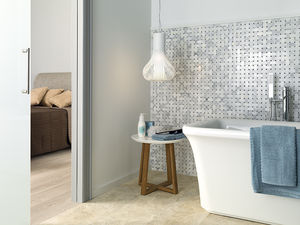 indoor mosaic tile / outdoor / wall / natural stone
