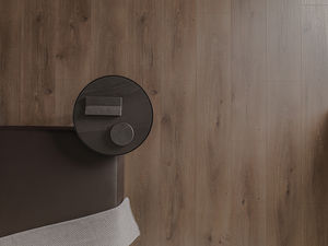 HDF laminate flooring / click-fit / wood look / PEFC-certified