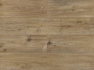 HDF laminate flooring / click-fit / wood look / PEFC-certified