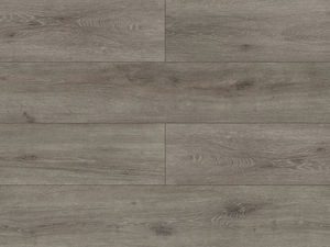HDF laminate flooring / click-fit / wood look / PEFC-certified