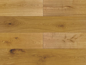 engineered parquet floor / glued / floating / oak