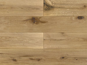 engineered parquet floor / glued / floating / oak
