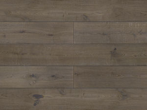 engineered parquet floor / glued / floating / oak