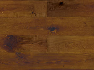 engineered parquet floor / floating / oak / natural oil finish