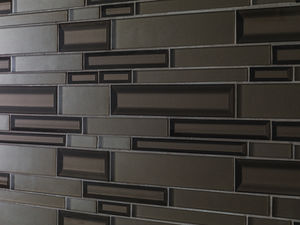 indoor mosaic tile / wall / glass / high-gloss
