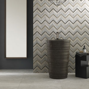 indoor mosaic tile / bathroom / wall / floor
