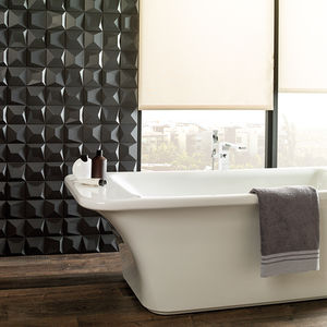 bathroom tile / wall / porcelain stoneware / matte