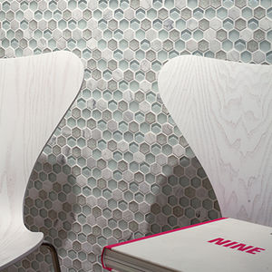 indoor mosaic tile / wall / composite / textured