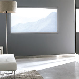 aluminum baseboard / stainless steel