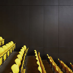 ceramic wall cladding panel / interior / exterior / smooth