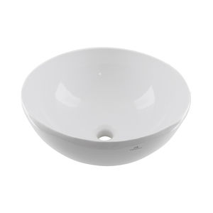 countertop washbasin / round / ceramic / contemporary