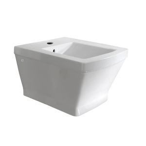 wall-hung bidet / ceramic