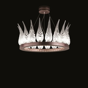 pendant lamp / contemporary / glass / Murano glass