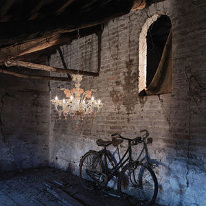 traditional chandelier / crystal / blown glass / Murano glass