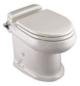 free-standing toilet / ceramic
