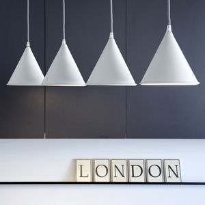 pendant lamp / contemporary / Laprene® / LED