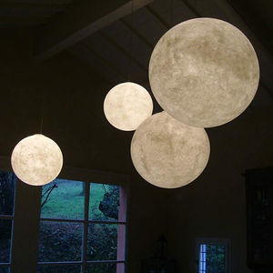 pendant lamp / contemporary / steel / in Nebulite®