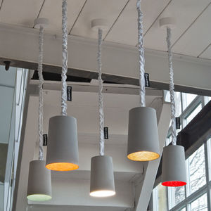 pendant lamp / contemporary / in Nebulite® / nylon