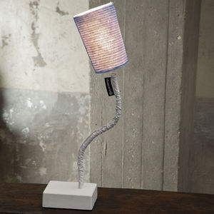 table lamp / contemporary / cast iron / steel