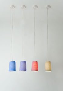 pendant lamp / contemporary / in Nebulite® / wool