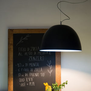 pendant lamp / contemporary / steel / in Nebulite®