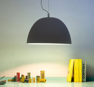 pendant lamp / contemporary / steel / in Nebulite®